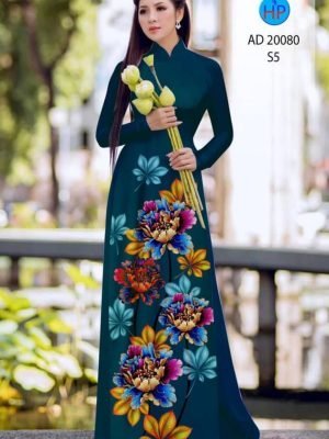 vai ao dai hoa in 3d dang ngoc da dang 04634