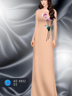 vai ao dai hoa in 3d dang ngoc long lanh 1700175