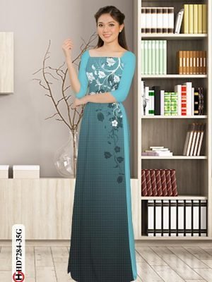 vai ao dai hoa in 3d dang ngoc long lanh 500165