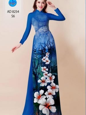 vai ao dai hoa in 3d dang ngoc phong cach 1196216