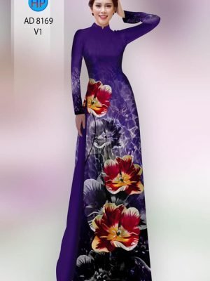 vai ao dai hoa in 3d dang ngoc phong cach 1245175