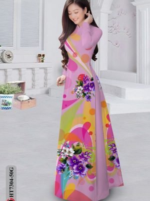 vai ao dai hoa in 3d dang ngoc phong cach 1820272