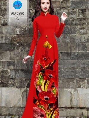 vai ao dai hoa in 3d doc dao cuc dep 133790