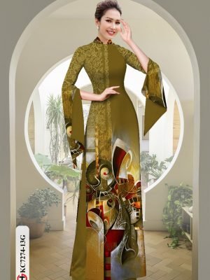 vai ao dai hoa in 3d doc dao cuc hot 59881