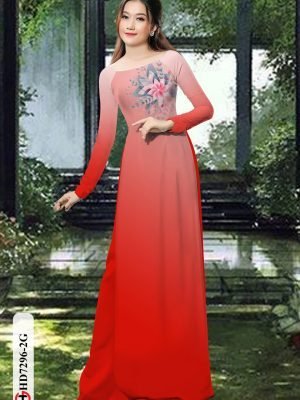 vai ao dai hoa in 3d doc dao long lanh 107280