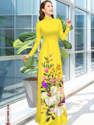 vai ao dai hoa in 3d doc dao thanh lich 679246