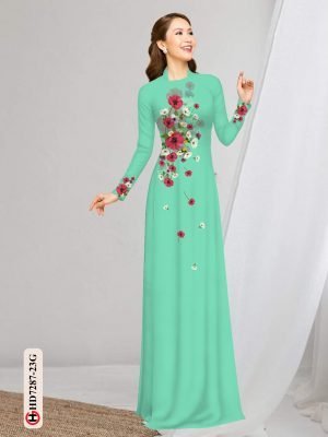 vai ao dai hoa in 3d duyen dang da dang 1515123