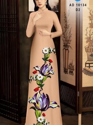 vai ao dai hoa in 3d duyen dang da dang 1540235