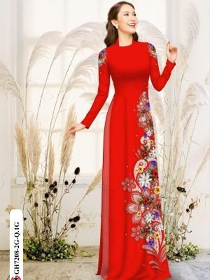 vai ao dai hoa in 3d duyen dang dam tham 228110