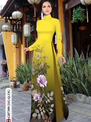 vai ao dai hoa in 3d duyen dang dep 1894210