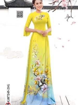 vai ao dai hoa in 3d duyen dang duoc tim nhieu 693104