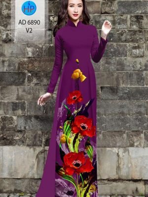 vai ao dai hoa in 3d duyen dang gia tot 133743