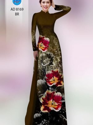 vai ao dai hoa in 3d duyen dang nam nay 445167