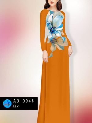 vai ao dai hoa in 3d duyen dang phong cach 031118