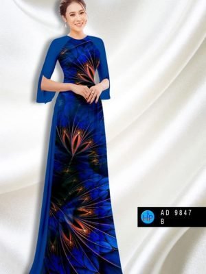 vai ao dai hoa in 3d duyen dang rat dep 116010