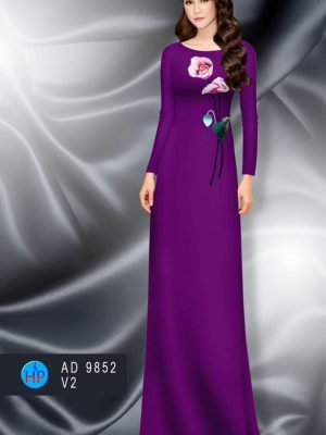 vai ao dai hoa in 3d duyen dang thuot tha 300166