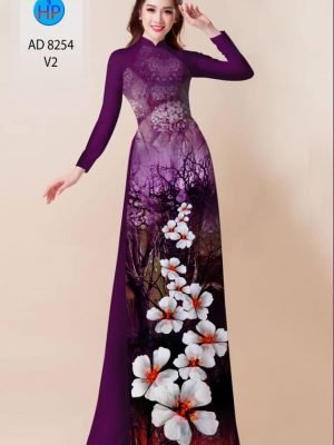 vai ao dai hoa in 3d duyen dang ua thich 296123