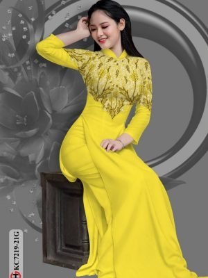 vai ao dai hoa in 3d duyen dang vua ra 1271107