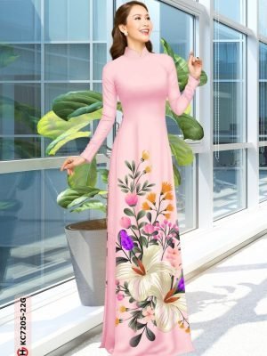 vai ao dai hoa in 3d gia re duoc tim nhieu 207953