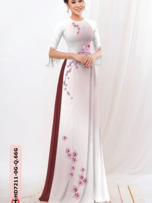 vai ao dai hoa in 3d gia re long lanh 1107146