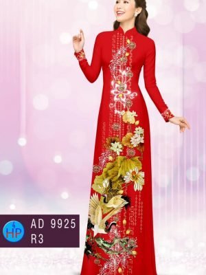 vai ao dai hoa in 3d gia re mau moi 246138