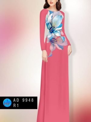 vai ao dai hoa in 3d gia re phong cach 831102