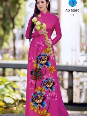 vai ao dai hoa in 3d gia re thanh lich 1446104