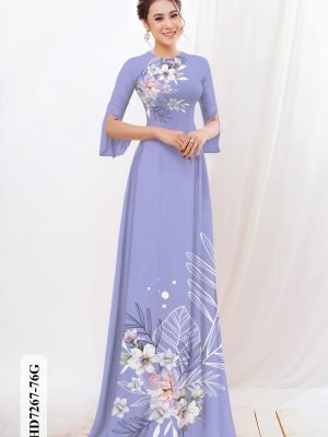 vai ao dai hoa in 3d gia re thuot tha 439291