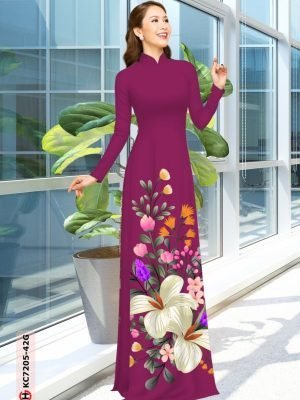 vai ao dai hoa in 3d gia re ua chuong 379221