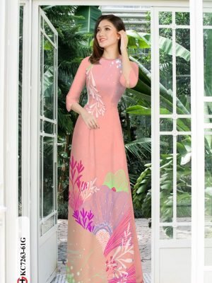 vai ao dai hoa in 3d gia re ua thich 570101