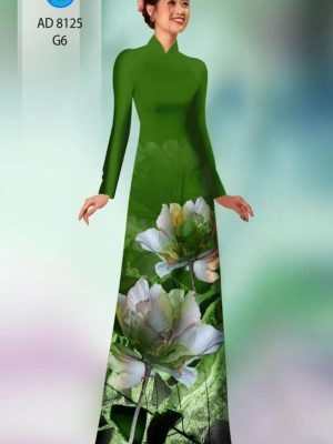 vai ao dai hoa in 3d rat duyen doc dao 10748