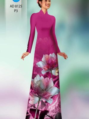 vai ao dai hoa in 3d rat duyen duoc chon nhieu 107187