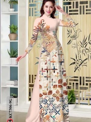 vai ao dai hoa in 3d rat re cuc dep 290244