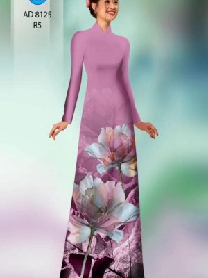 vai ao dai hoa in 3d rat re cuc dep 80725