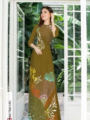 vai ao dai hoa in 3d rat re vua ra 18709