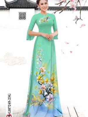 vai ao dai hoa in 3d re da dang 1793194