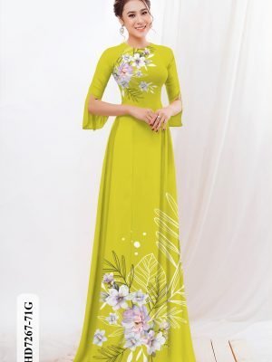 vai ao dai hoa in 3d re dang hot 739220