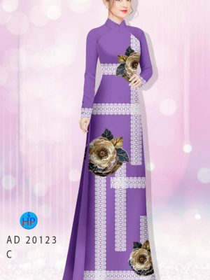 vai ao dai hoa in 3d re long lanh 1814108