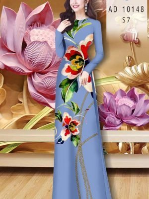 vai ao dai hoa in 3d re phong cach 1278187