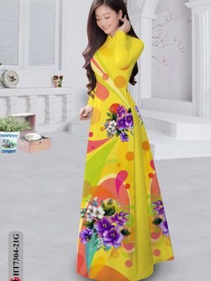 vai ao dai hoa in 3d re rat dep 182084