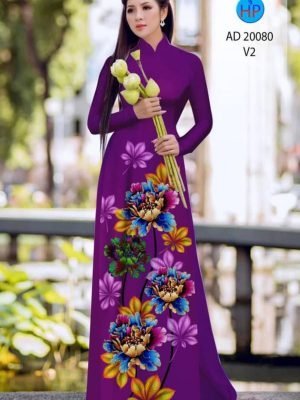 vai ao dai hoa in 3d re thanh lich 2046293