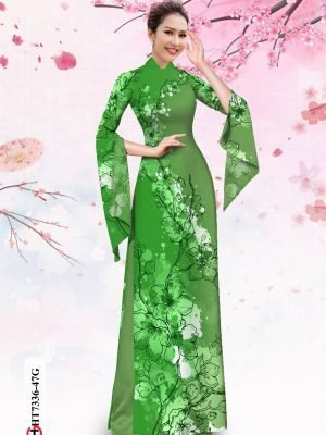 vai ao dai hoa in 3d shop my my dam tham 102973