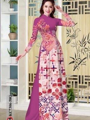 vai ao dai hoa in 3d shop my my dang hot 119011