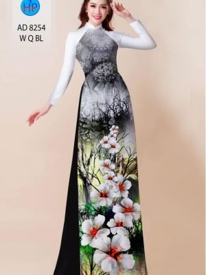 vai ao dai hoa in 3d shop my my dep 396264