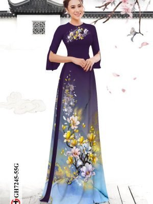 vai ao dai hoa in 3d shop my my ua thich 109331