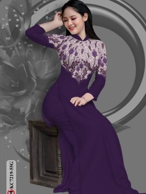 vai ao dai hoa in 3d shop mymy cuc hot 1371281