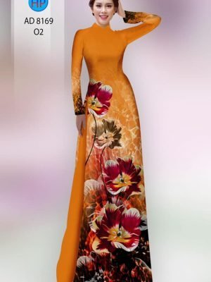 vai ao dai hoa in 3d shop mymy cuc hot 545156