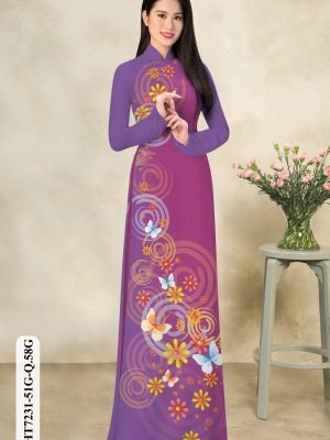 vai ao dai hoa in 3d shop mymy dep 457244