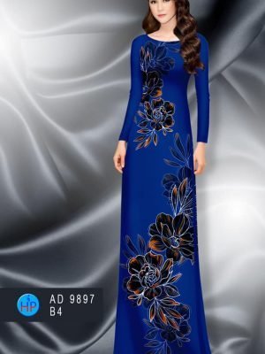 vai ao dai hoa in 3d ton dang ngoc cuc hot 108670