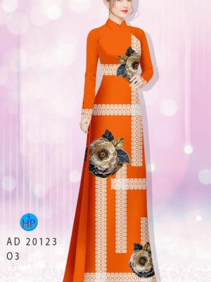 vai ao dai hoa in 3d ton dang ngoc da dang 514227